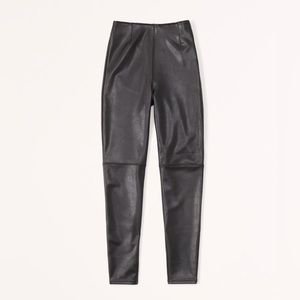 NWT Abercrombie Vegan Leather leggings